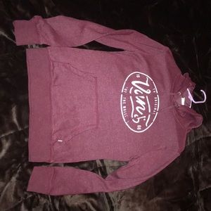 Maroon Vans sweatshirt